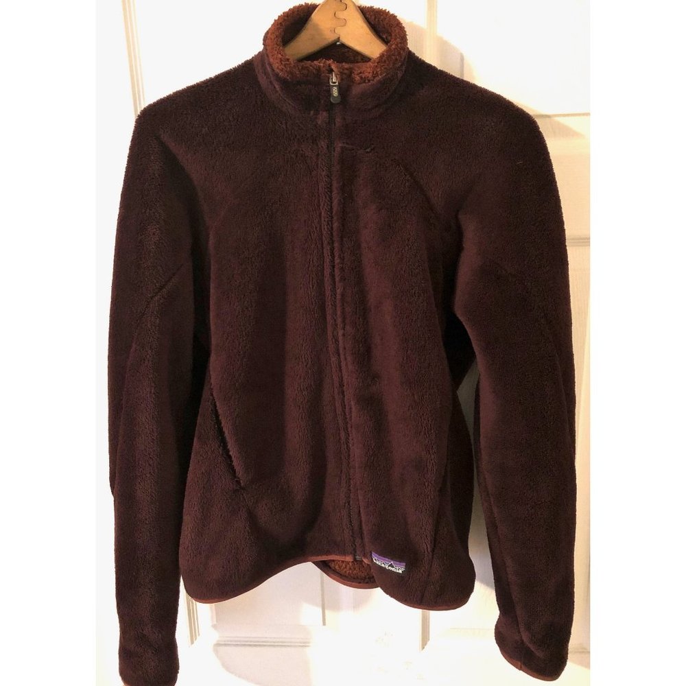 Patagonia - Maroon Zip-Up Jacket - Women's Medium